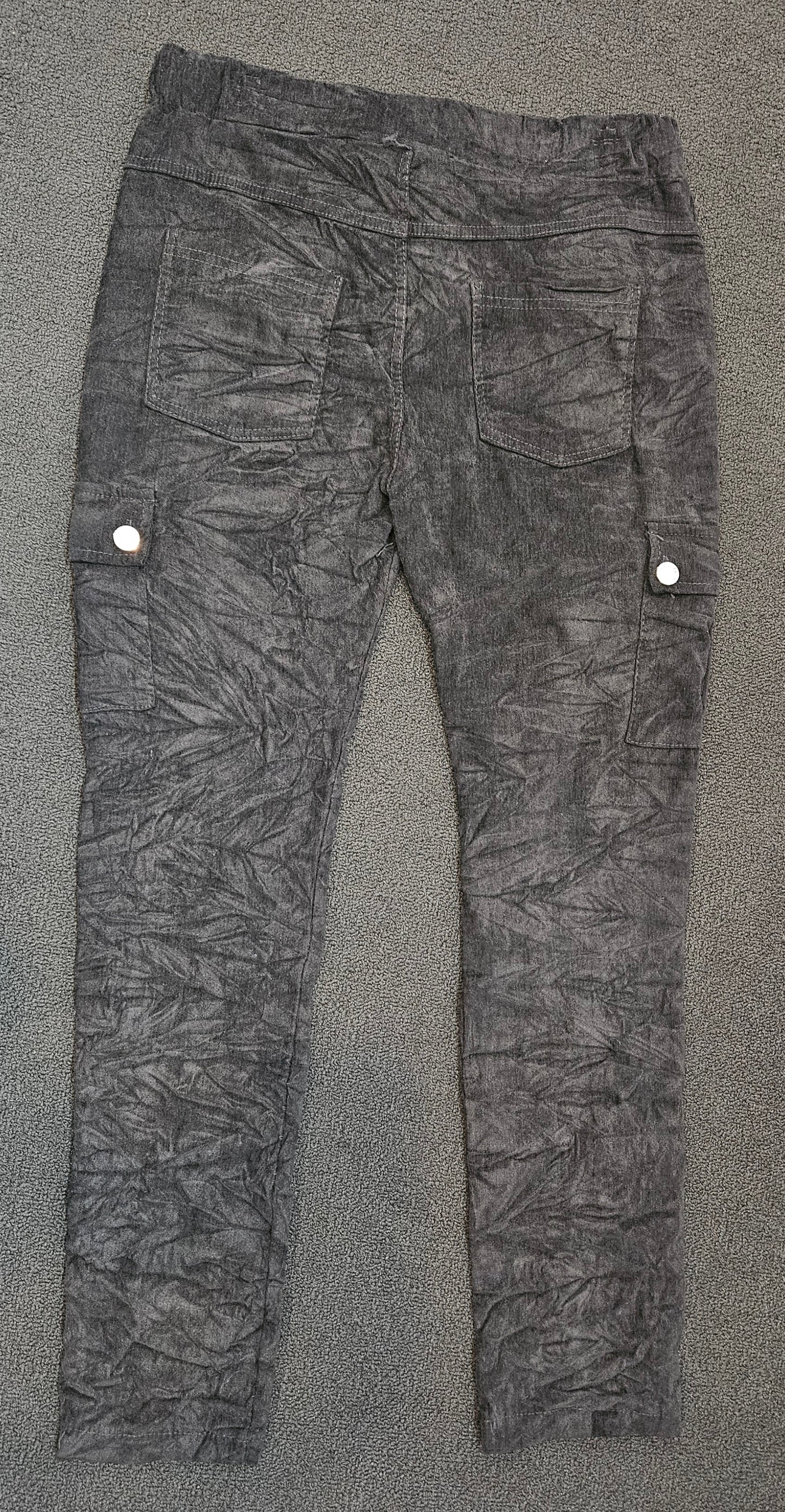 Textured Tie-Waist Pants