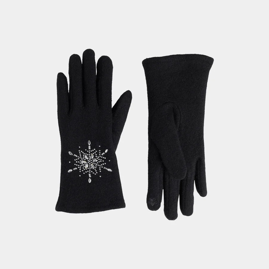 Snowflake Winter Gloves