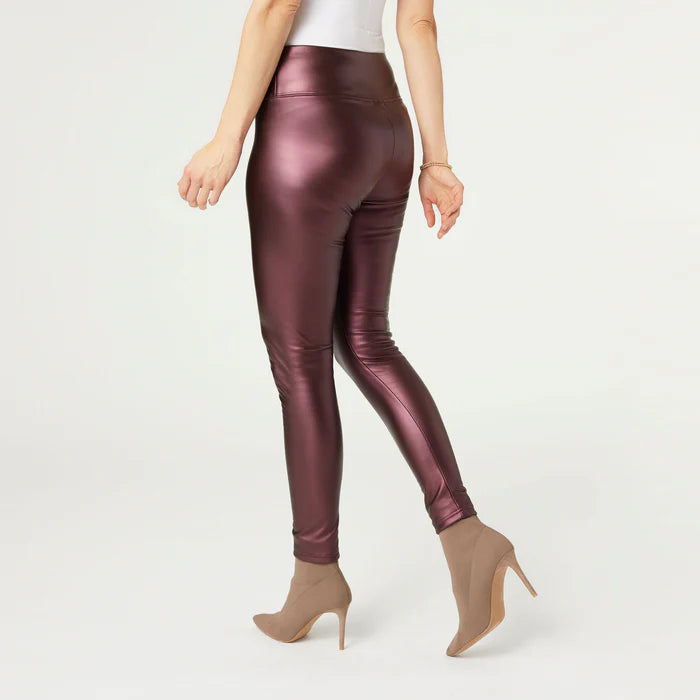 Alexi Faux Metallic Leather Legging