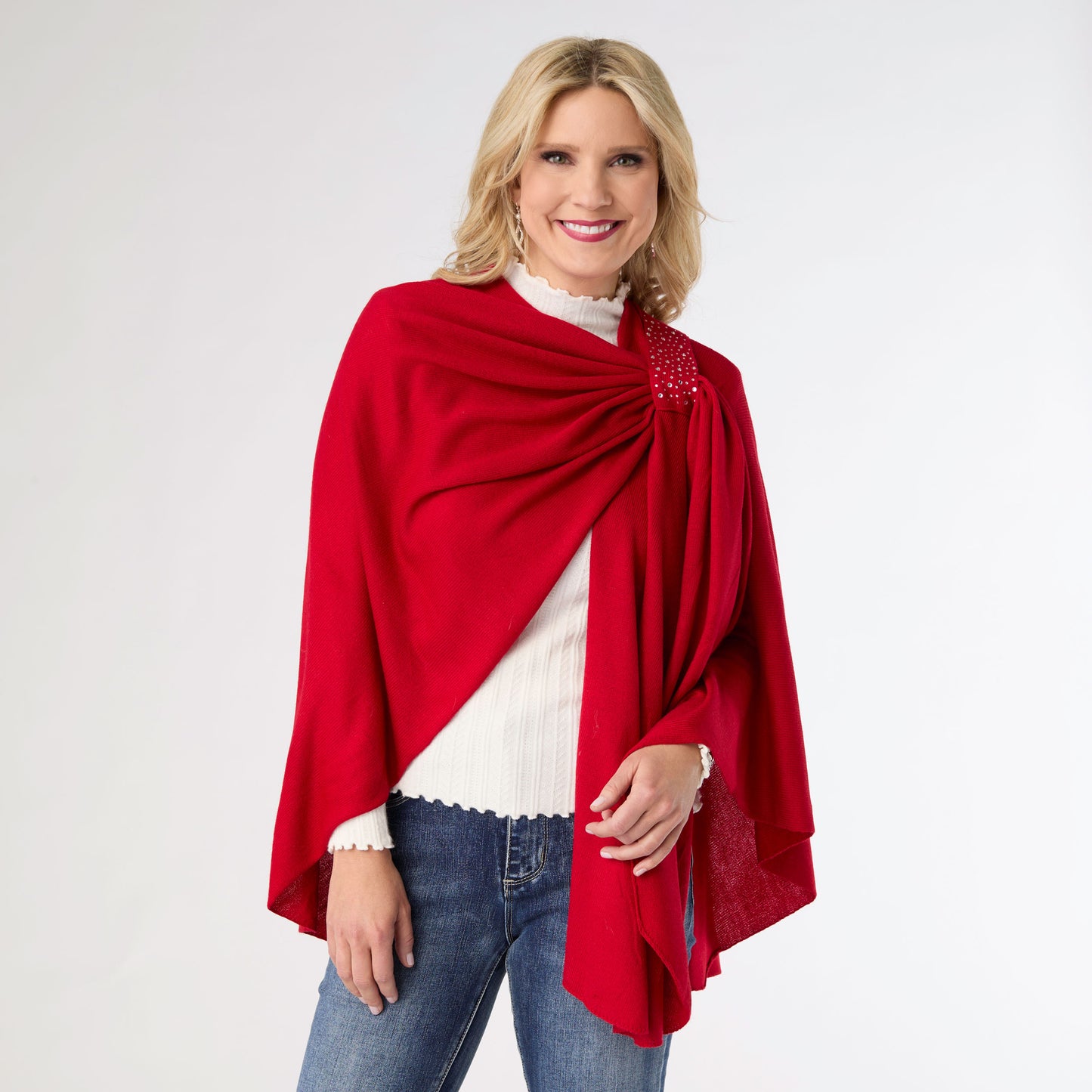 Kiara Pull Thru Wrap With Embellishment