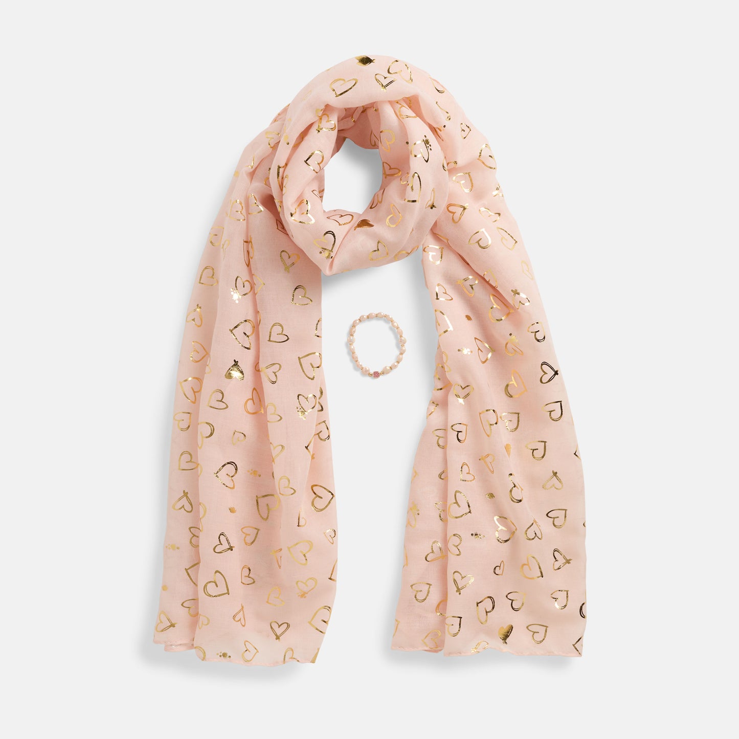 Bundle Of Love Scarf + Bracelet Set