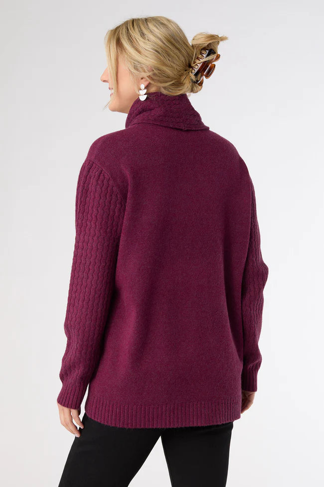 Heavenly-Luxe Cowl Neck