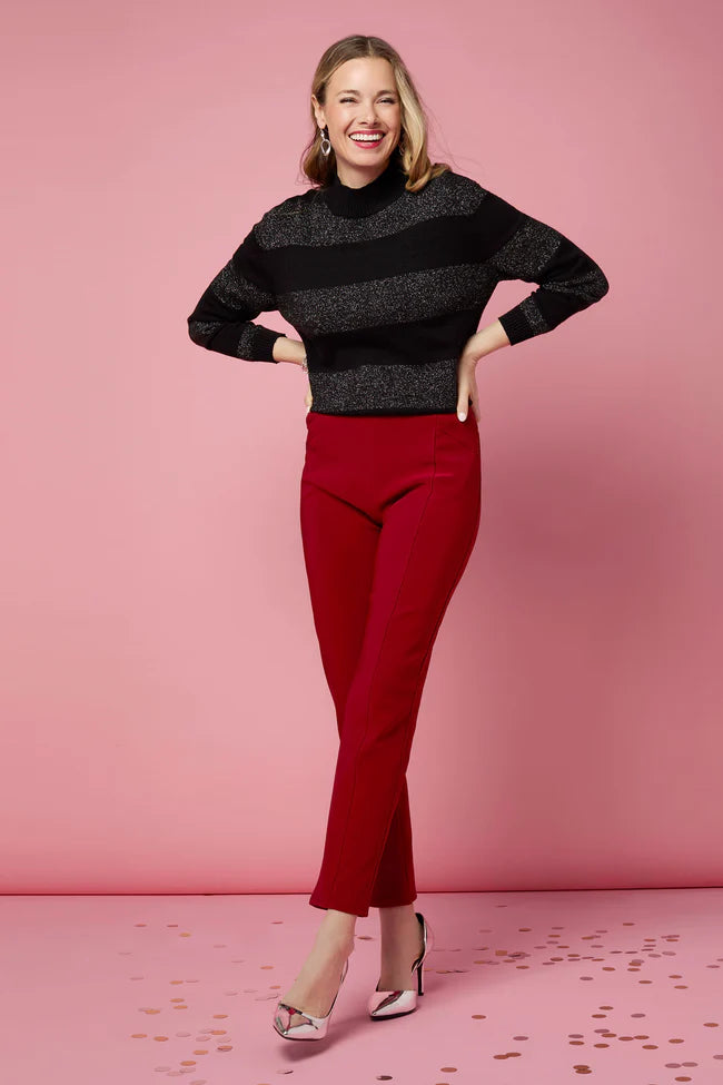 Georgie Flare Bottom Seem Bottom Rivet Detail