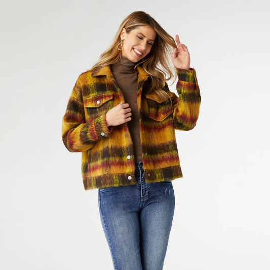 Darcey Front Snap Shacket