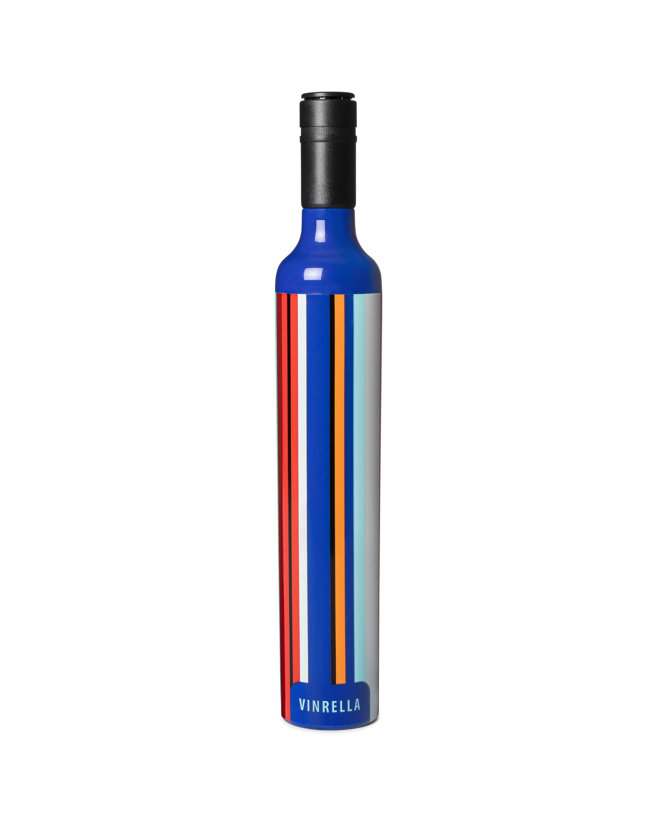 Spirited Stripes Wine Bottle Umbrella