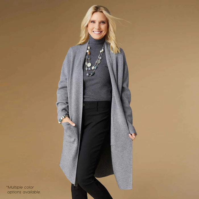 Kamryn Funnel Neck Rib Knit Top