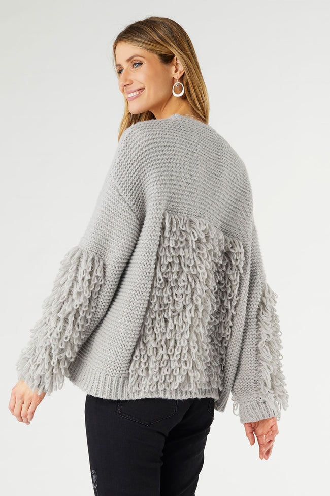 SIDRA LOOP KNIT CARDIGAN