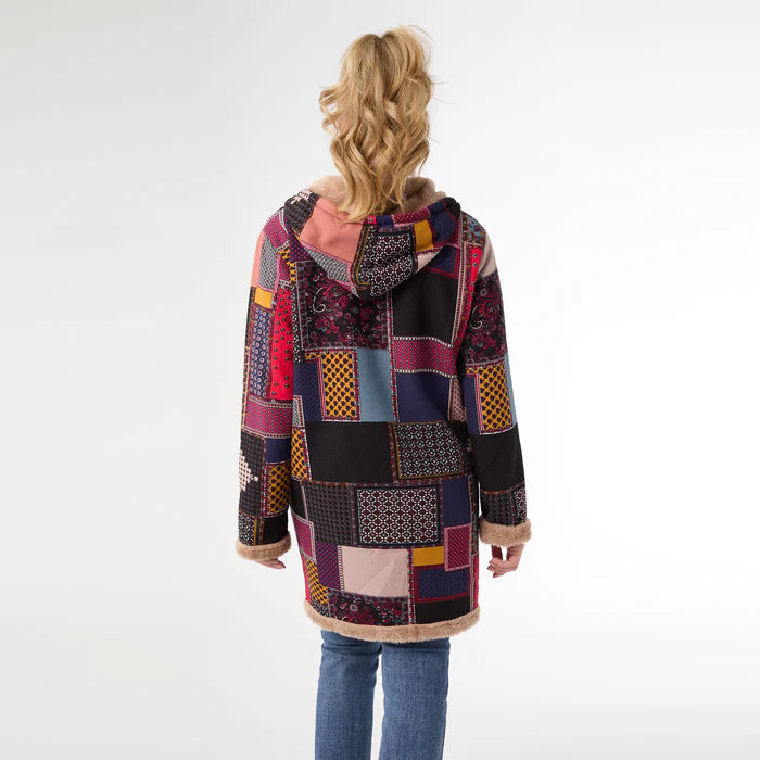 Adeline Shacket with Faux Fur Trim