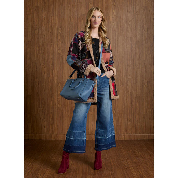 Adeline Shacket with Faux Fur Trim