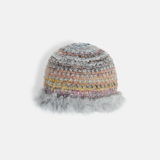 Fur Trim Beanie