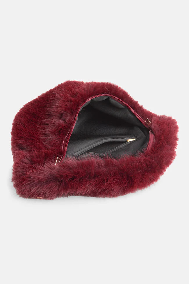 Arleigh Faux Fur Crossbody Bag