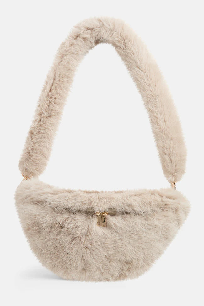 Arleigh Faux Fur Crossbody Bag