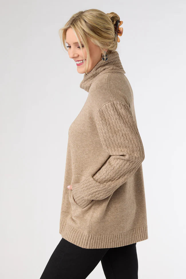 Heavenly-Luxe Cowl Neck Sweater