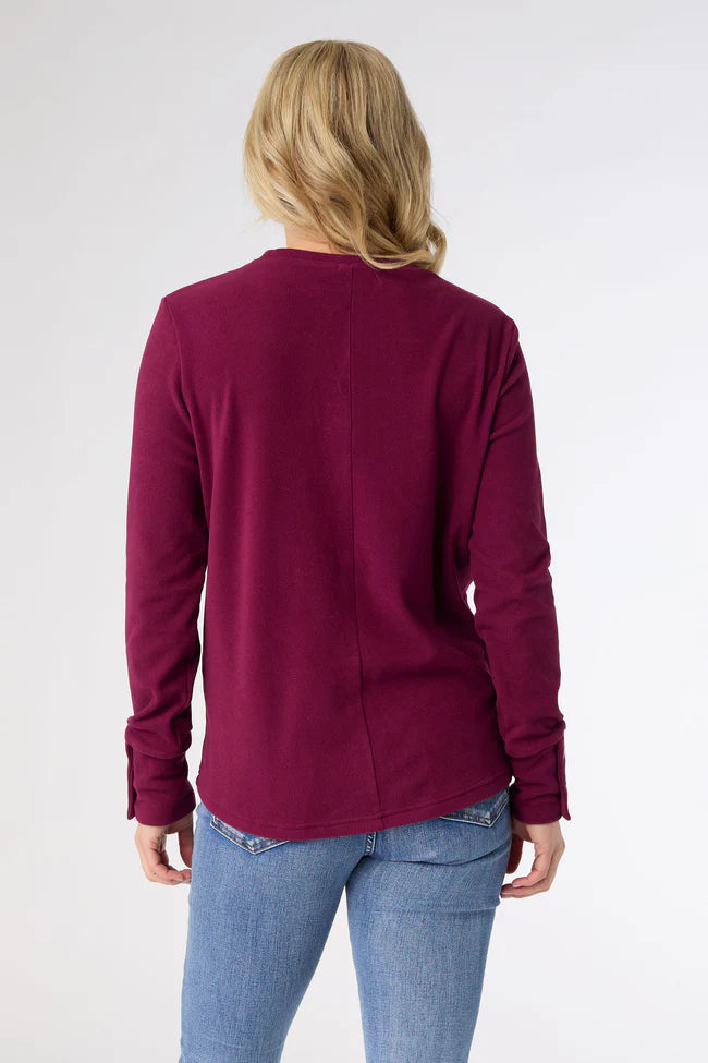 Alexis Super Soft Top W Snap Cuff