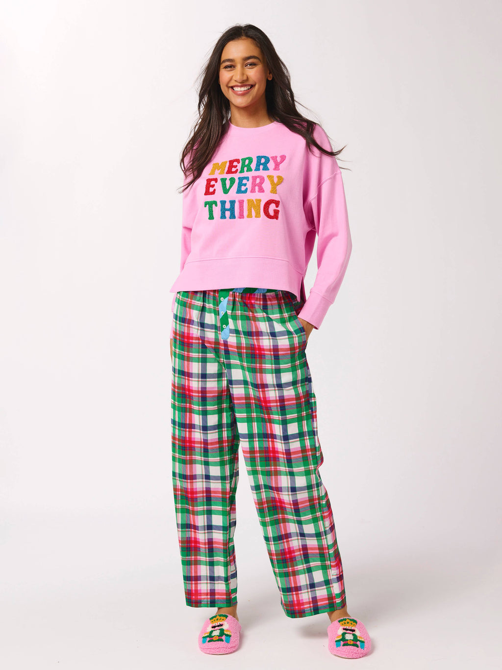 Pink Merry Everything Sweater