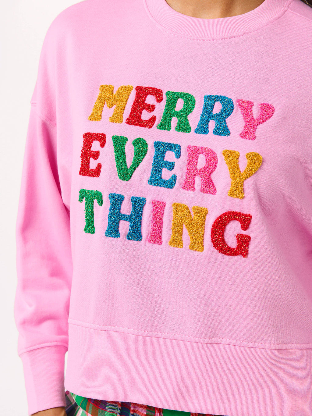 Pink Merry Everything Sweater