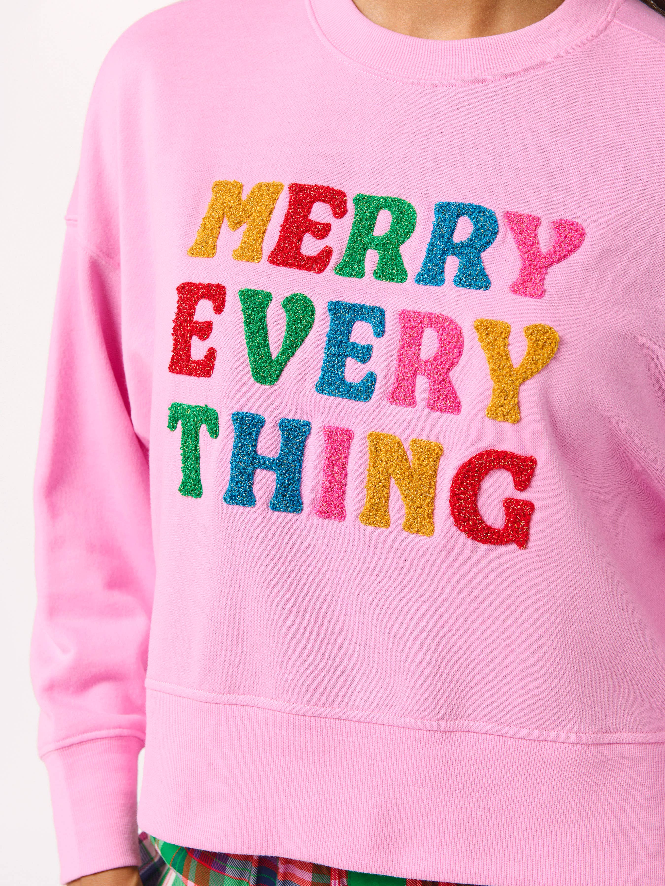 Pink Merry Everything Sweater