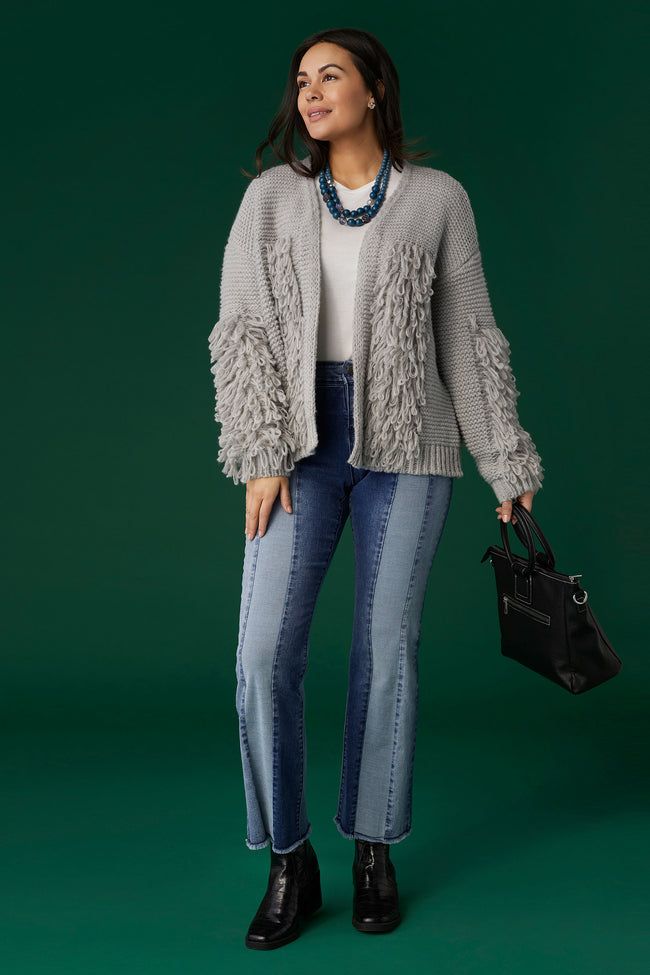 SIDRA LOOP KNIT CARDIGAN