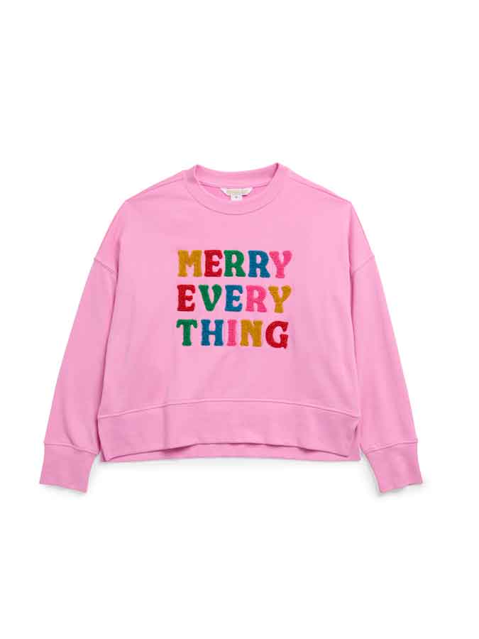 Pink Merry Everything Sweater