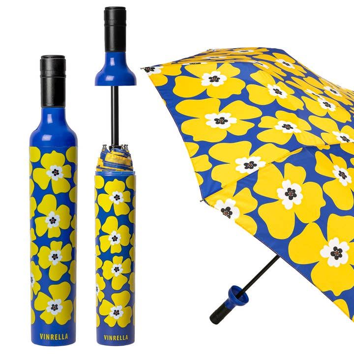 UMBRELLA NIKKI ON BLUE