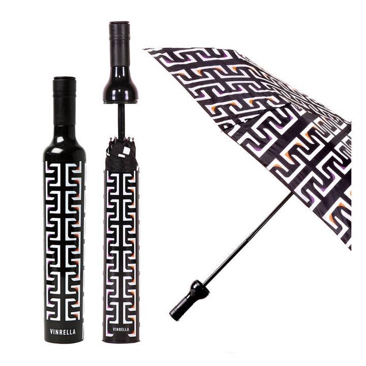 UMBRELLA GEOMETRIC BLACK