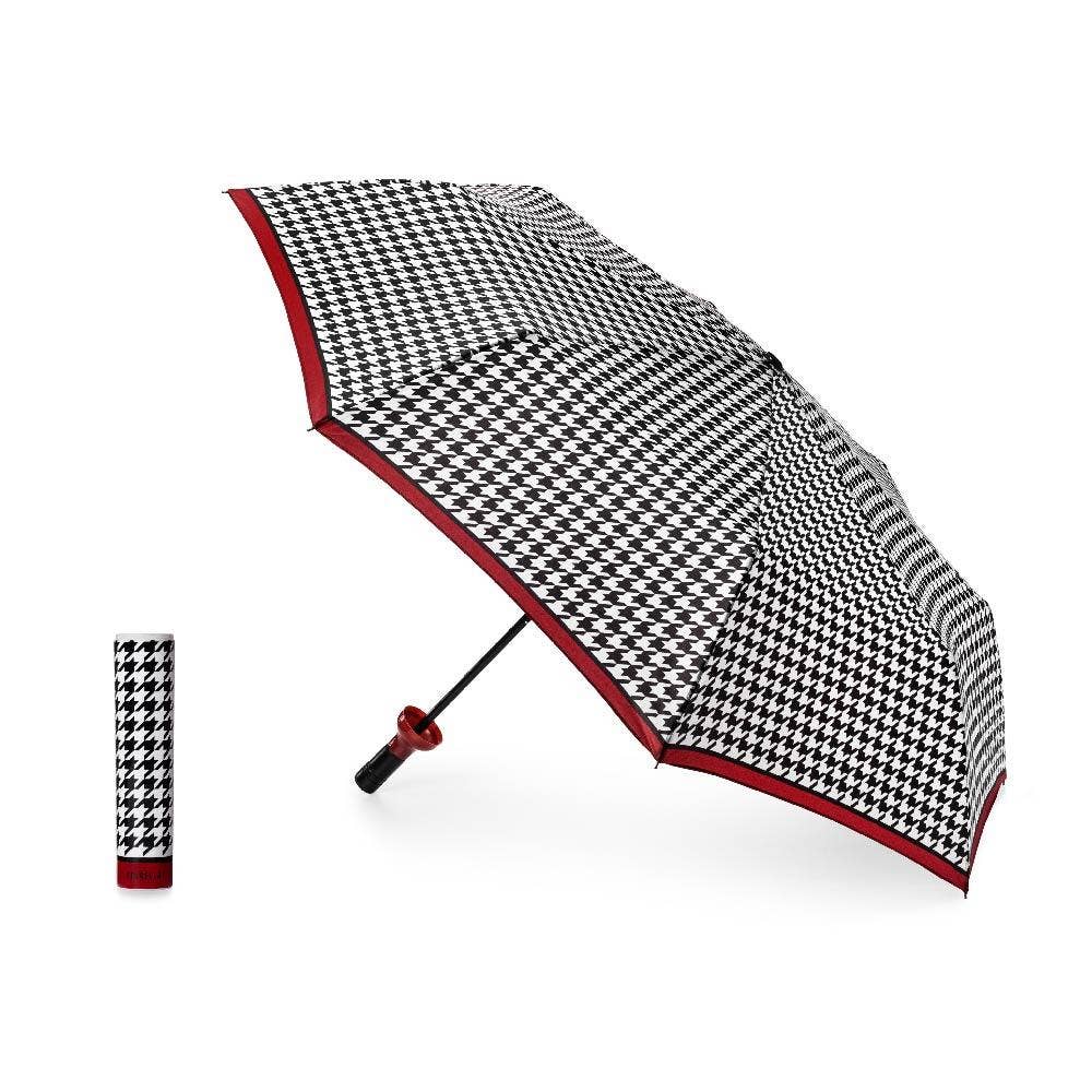 Houndstooth Wine Bottle Umbrella