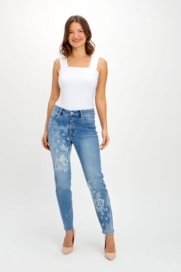 FLORAL JEAN