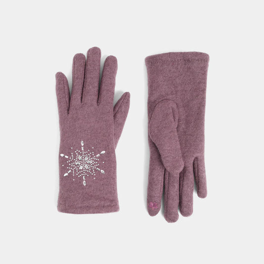 Snowflake Winter Gloves
