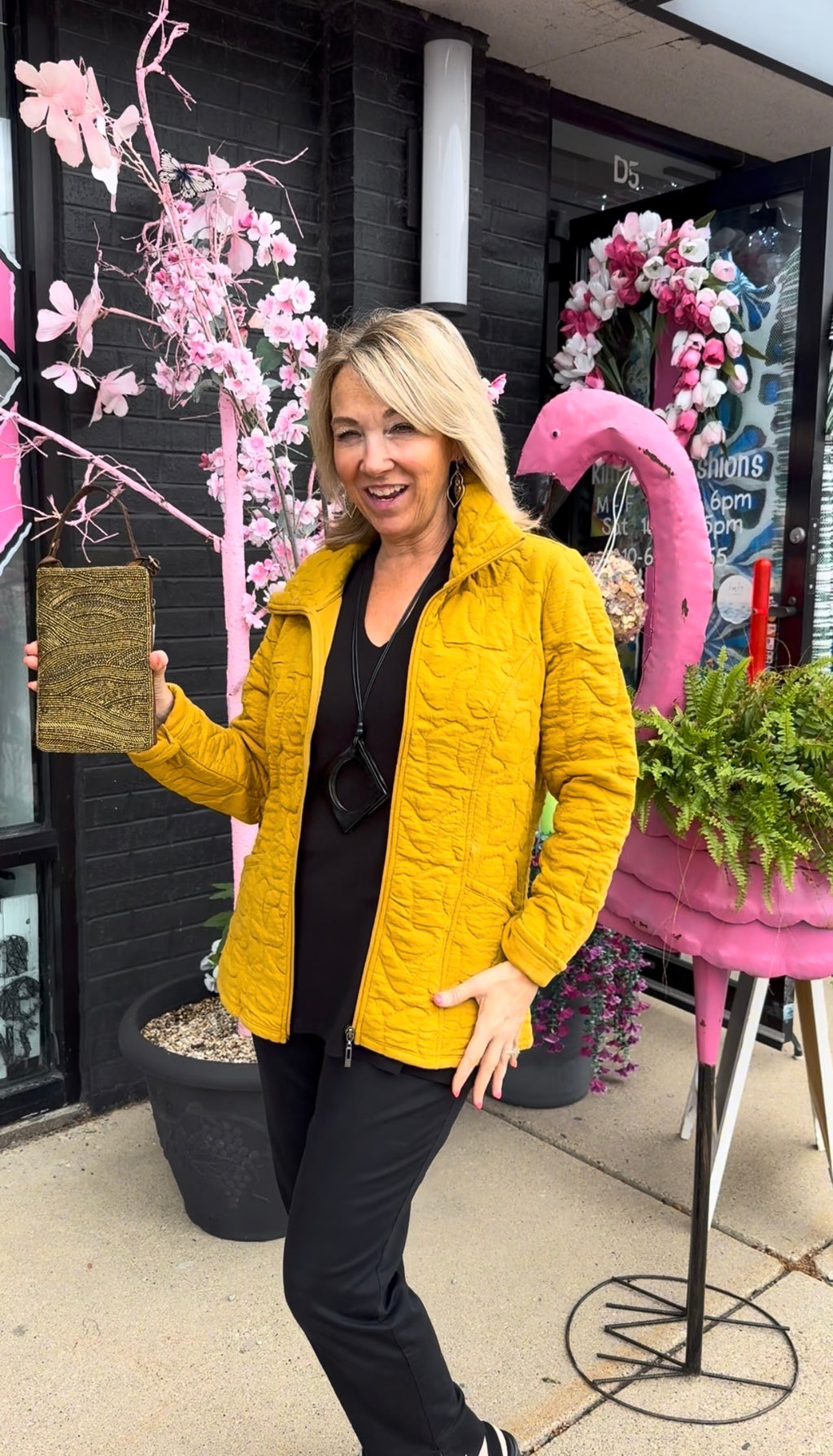 Quilted Shaped Honey Coat