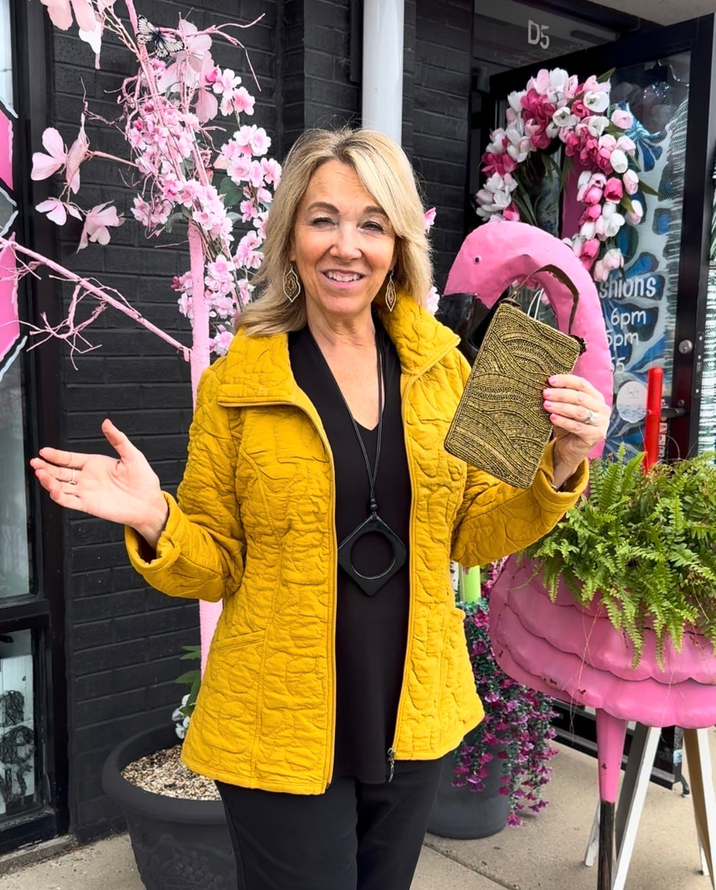 Quilted Shaped Honey Coat
