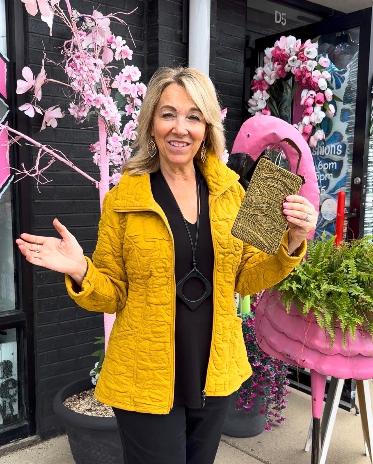 Quilted Shaped Honey Coat