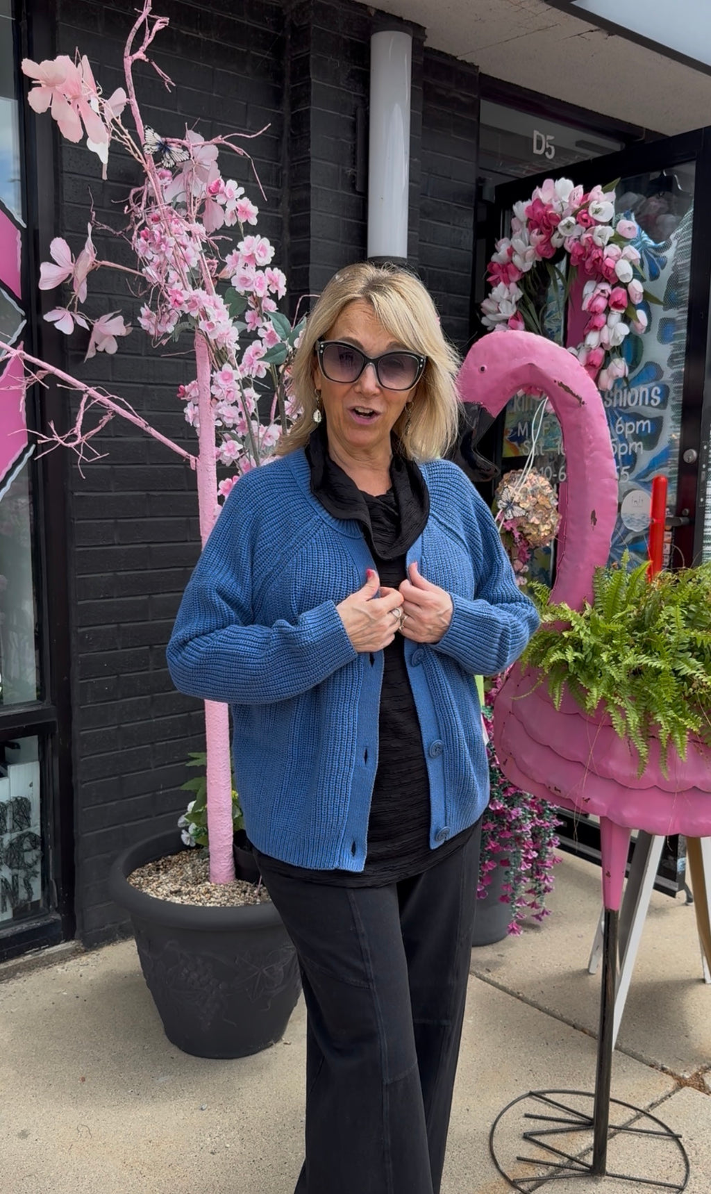 Tide Blue Cardigan