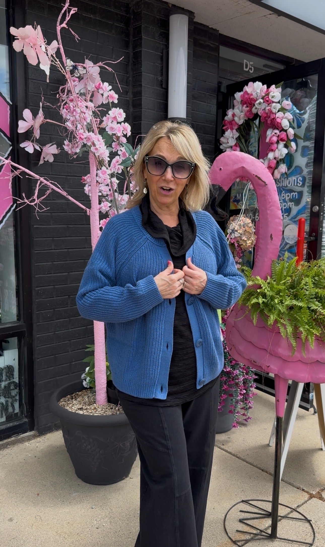Tide Blue Cardigan