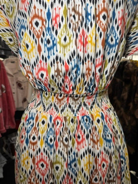 Cat Print Dress
