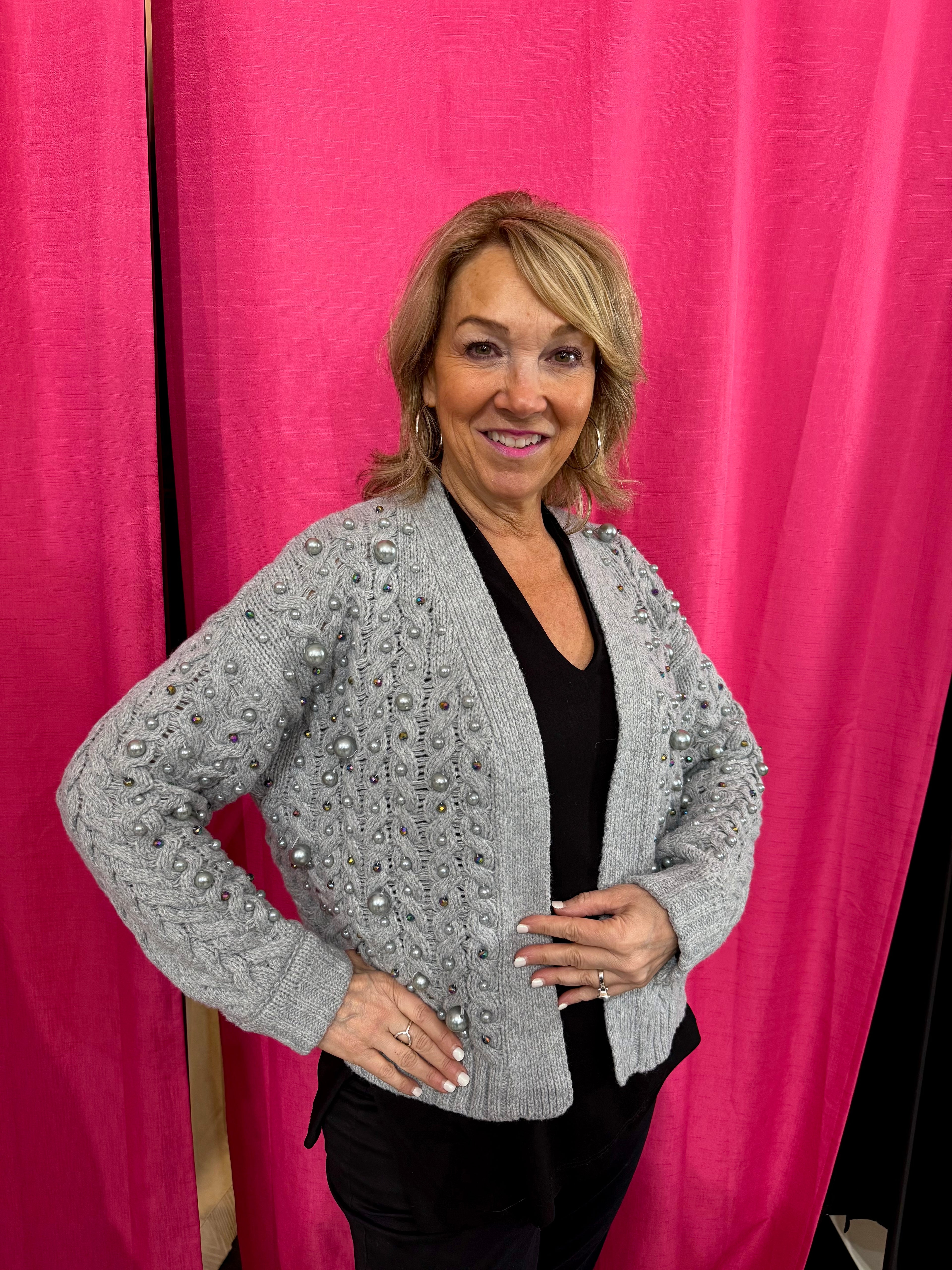 Pearl and Sparkle Cardigan