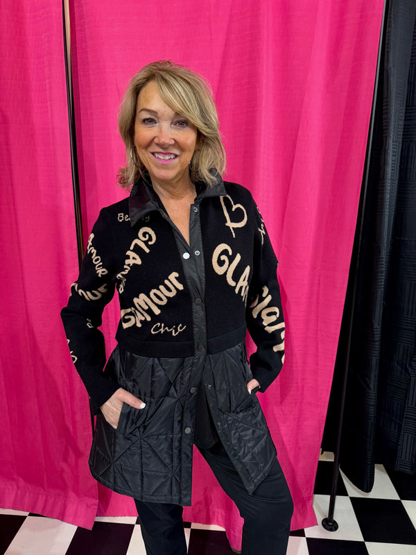 Glamour Button Down Coat