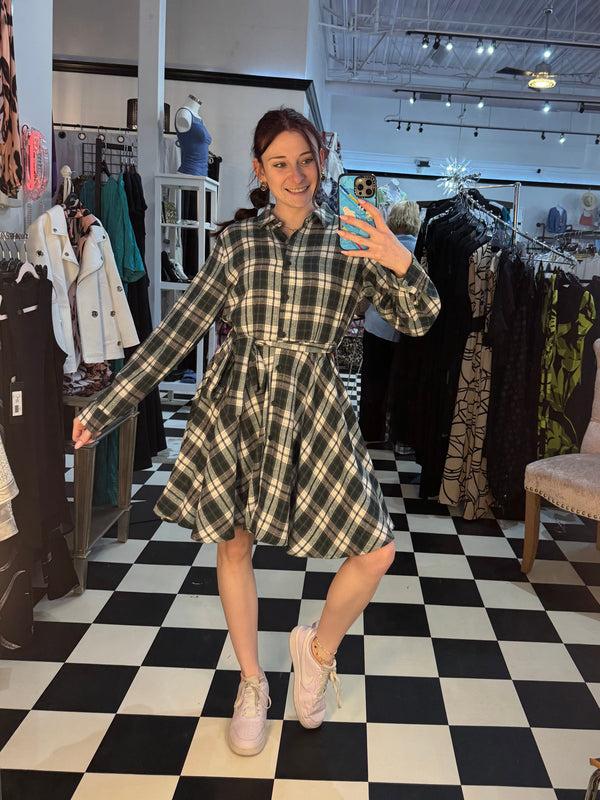Plaid Dress