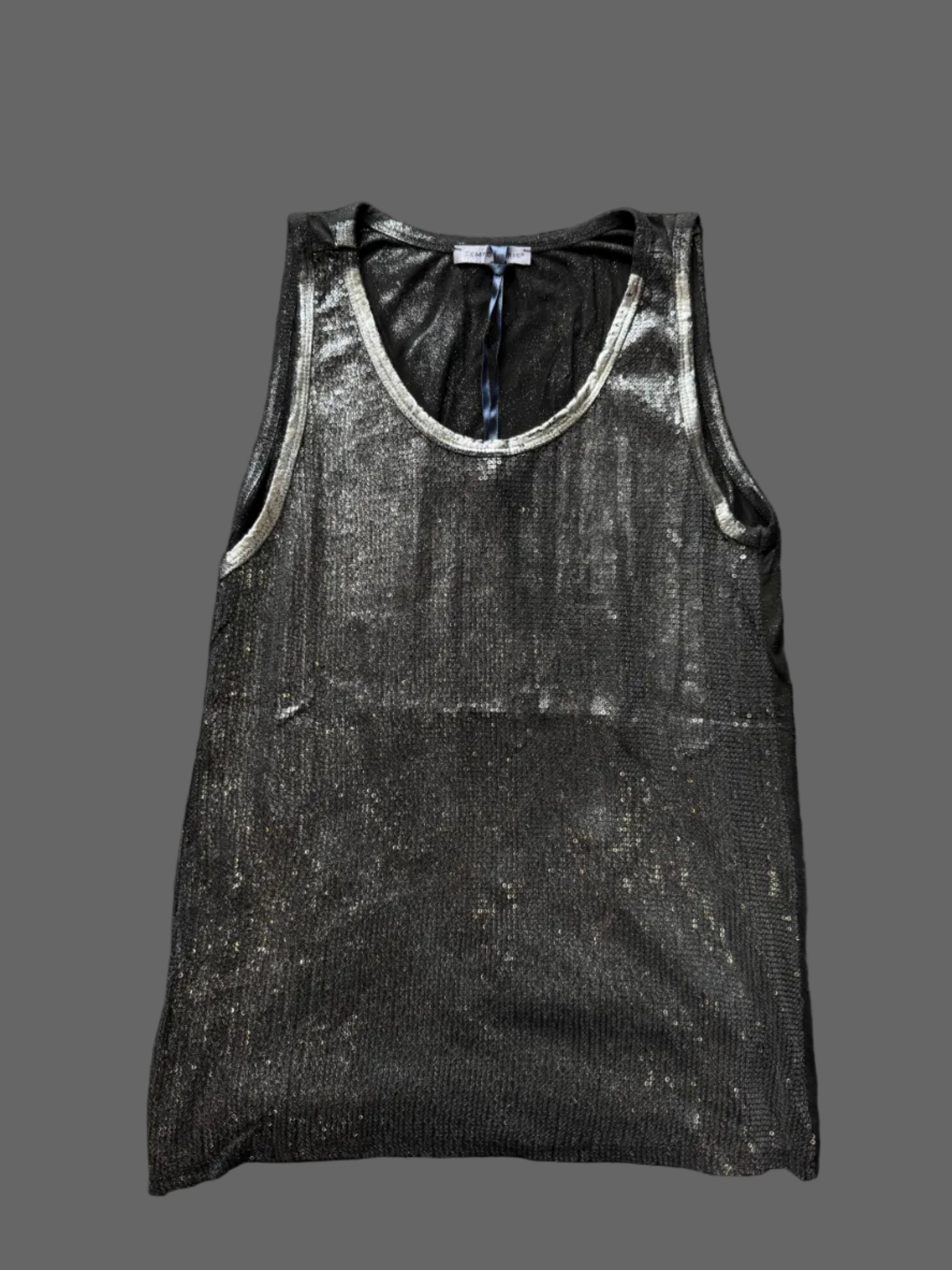 Jersey Sequin Tank