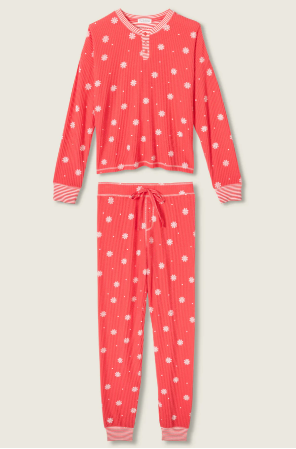 Two Piece Thermal Pajama Sets
