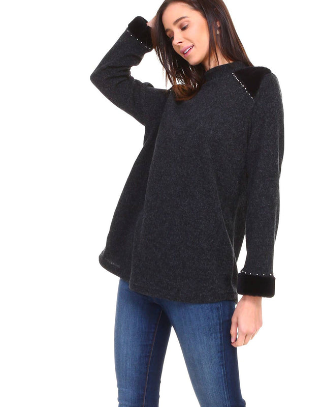 Hillary Sweater Knitted Top with Studs