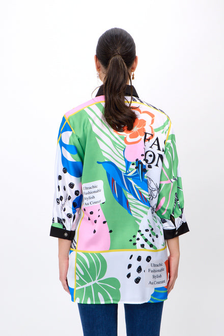 ABSTRACT PRINT STYLE TOP