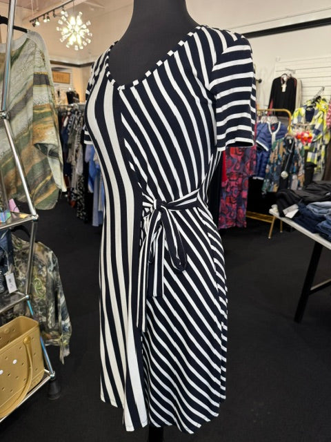 Navy Stripes Dress