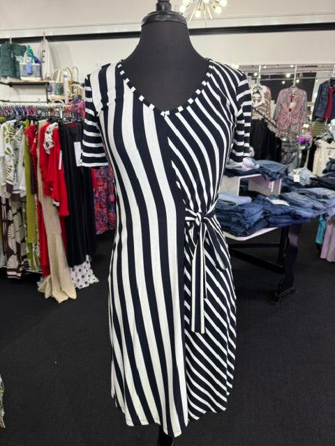 Navy Stripes Dress