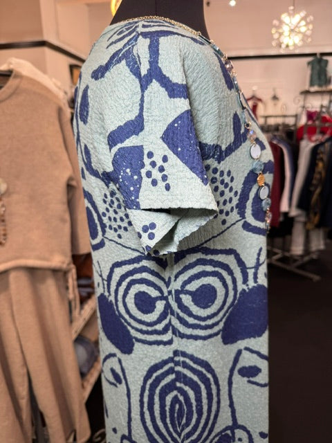 Bubble Blue Dress