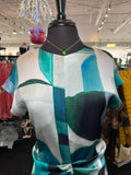Joseph Ribkoff Teal Evening Dress