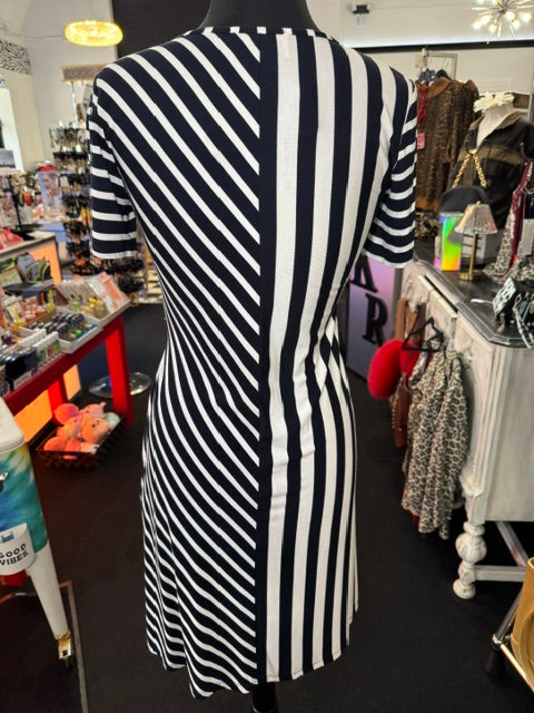 Navy Stripes Dress