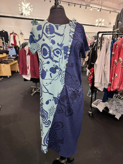 Bubble Blue Dress